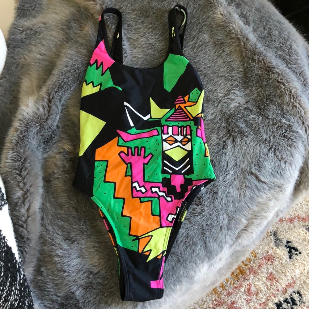 Bright and fun- One piece Adidas swimsuit